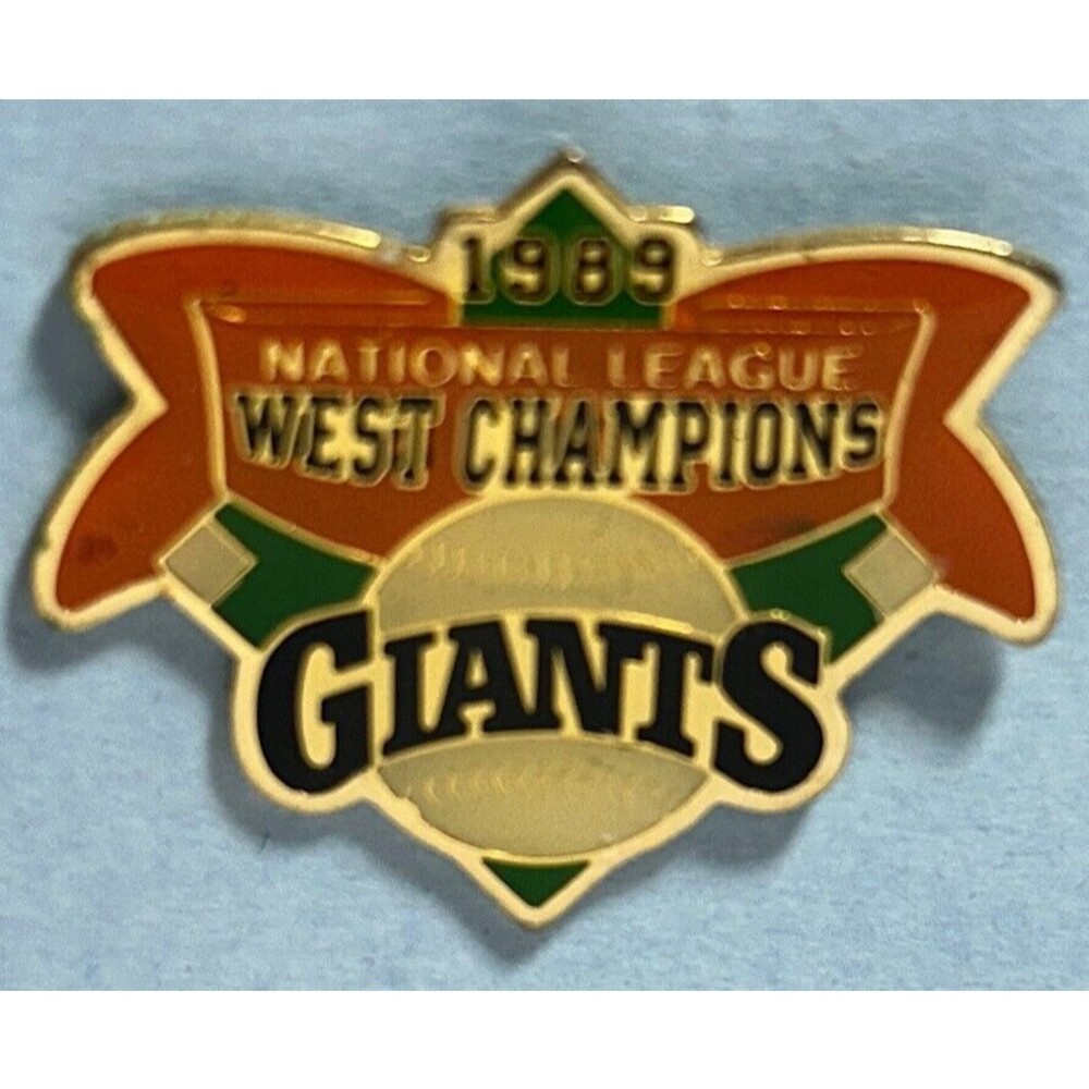 1989 San Francisco Giants National League West Division Champions Pin